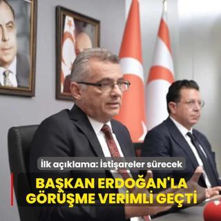 Bakan Erdoan'la grme verimli geti! lk aklama: stiareler srecek