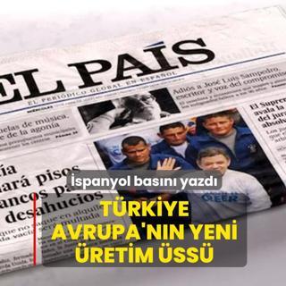 Trkiye, Avrupa'nn yeni retim ss