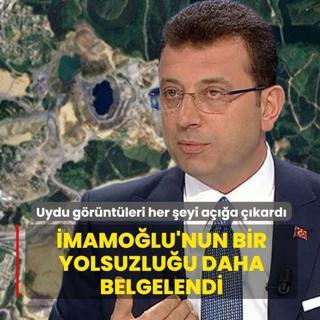 Uydu grntleri her eyi aa kard! mamolu'nun bir yolsuzluu daha belgelendi