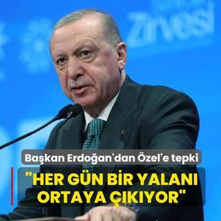 Bakan Erdoan'dan zel'e tepki: Her gn bir yalan ortaya kyor