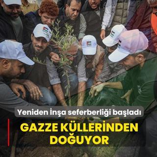 Gazze kllerinden yeniden douyor: Yeniden na seferberlii balad