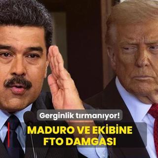 Gerginlik trmanyor! Maduro ve ekibine FTO damgas