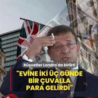 Rvetler Londra'da birikti! Evine iki  gnde bir uvalla para gelirdi