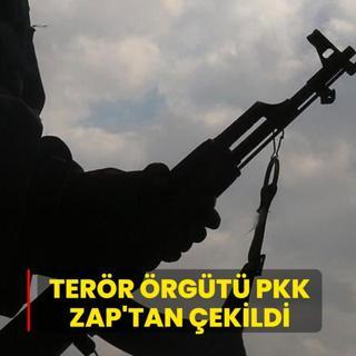 Terr rgt PKK, Zap'tan ekildi