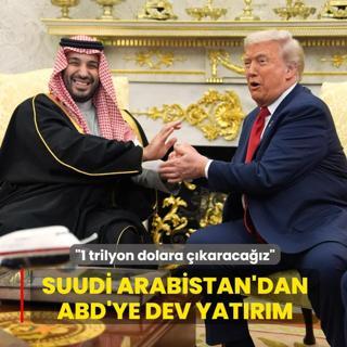 Suudi Arabistan'dan ABD'ye dev yatrm... 1 trilyon dolara karacaz