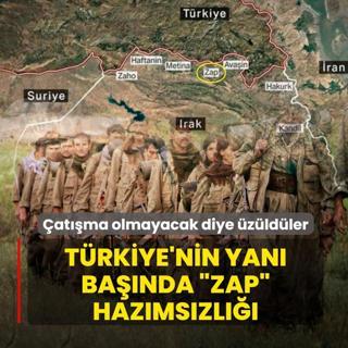 Trkiye'nin yan banda Zap hazmszl! atma olmayacak diye zldler