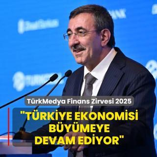 TrkMedya Finans Zirvesi 2025... Cumhurbakan Yardmcs Cevdet Ylmaz'dan aklamalar