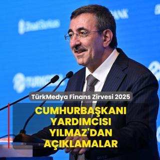 TrkMedya Finans Zirvesi 2025... Cumhurbakan Yardmcs Cevdet Ylmaz'dan aklamalar
