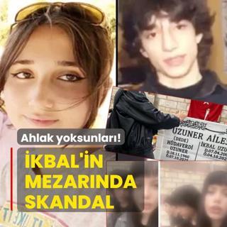 kbal'in mezarnda skandal olay! Ahlak yoksunlar