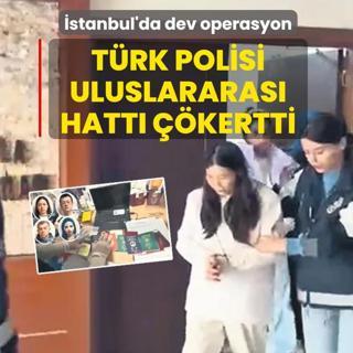 Trk polisi uluslararas hatt kertti! stanbul'da dev operasyon