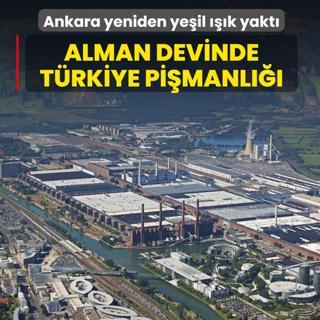 Alman devinde Trkiye pimanl! Ankara yeniden yeil k yakt