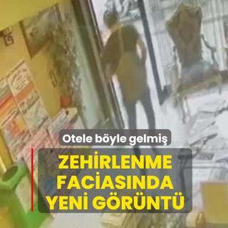 Zehirlenme faciasnda yeni grnt! Otele byle gelmi