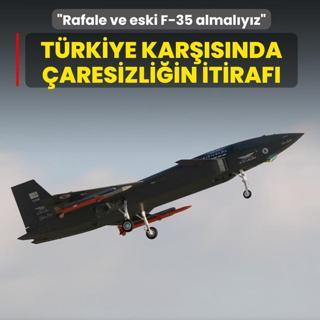 Komudan Trkiye karsnda aresizliin itiraf: Rafale ve eski F-35 almalyz