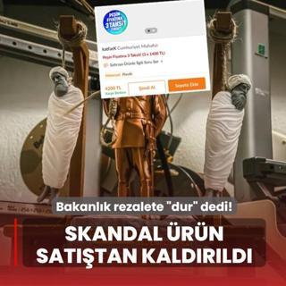 Bakanlk rezalete dur dedi! Skandal rn sattan kaldrld