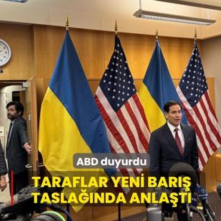 ABD duyurdu: Taraflar yeni bar taslanda anlat