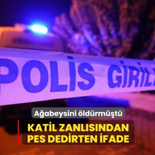Aabeyisini ldren kardeten skandal ifade: Piman deilim dedi