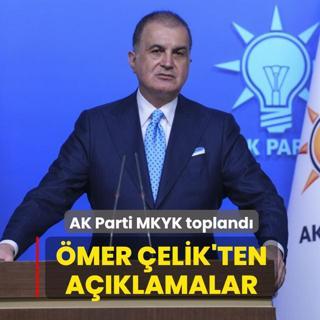 AK Parti MKYK topland... mer elik'ten aklamalar