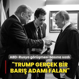 ABD-Rusya grmesi basna szd... Trump gerek bir bar adam falan