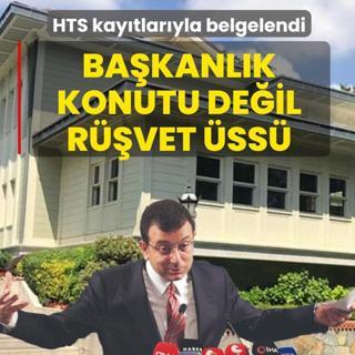 Bakanlk konutu deil rvet ss! HTS kaytlaryla belgelendi