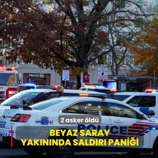 Beyaz Saray yaknnda saldr panii... 2 asker ld