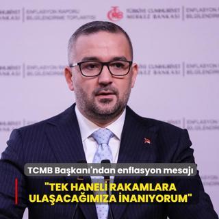 TCMB Bakan Karahan'dan enflasyon mesaj: Tek haneli rakamlara ulaacamza inanyorum