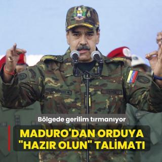 Blgede gerilim trmanyor... Maduro'dan Hava Kuvvetlerine hazr olun talimat