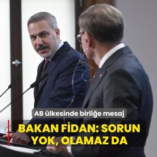 Bakan Fidan: Trkiye'nin AB yelii srecinde kriter bazl deerlendirmede sorunu olamaz