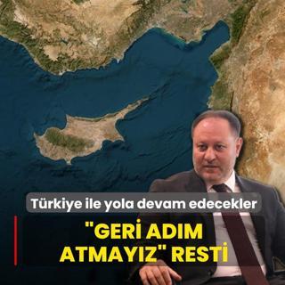 Gney'e Geri adm atmayz resti: Trkiye ile yolumuza devam edeceiz