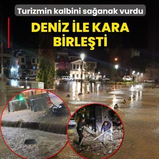 Turizmin kalbini saanak vurdu! Deniz ile kara birleti