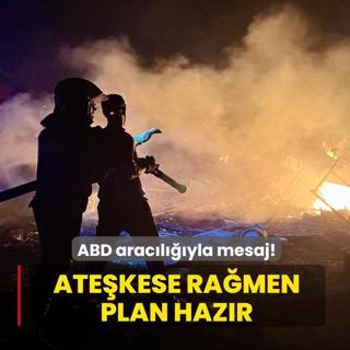 ABD araclyla mesaj! Atekese ramen plan hazr