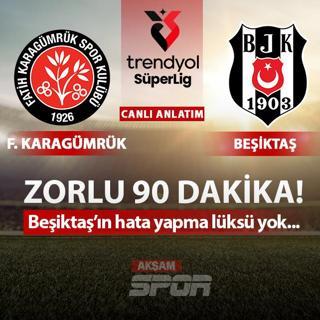 CANLI: Fatih Karagmrk - Beikta