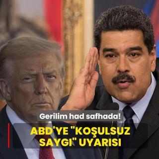 Gerilim had safhada! Venezuela'dan ABD'ye, Koulsuz sayg uyars