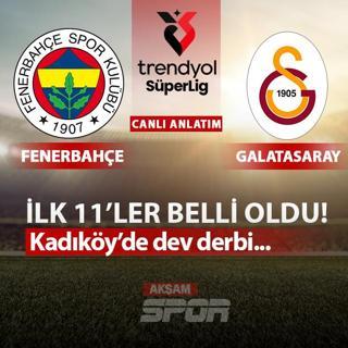 CANLI: Fenerbahe - Galatasaray
