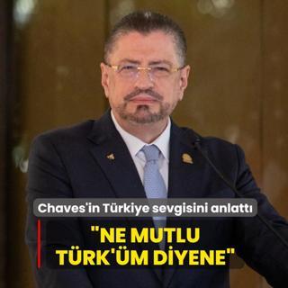 Kosta Rika Devlet Bakan Rodrigo Chaves'in Trkiye sevgisini anlatt: Ne mutlu Trk'm diyene