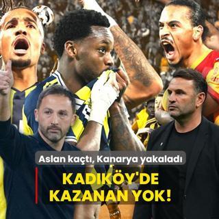 Kadky'de kazanan yok! Aslan kat, Kanarya yakalad
