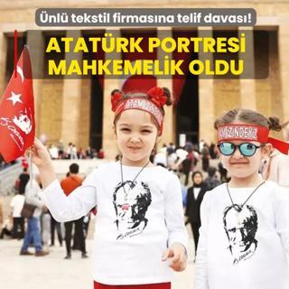 Atatrk tirtne portre davas