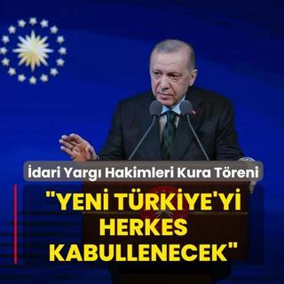dari Yarg Hakimleri Kura Treni... Bakan Erdoan: Yeni Trkiye'yi herkes kabullenecek
