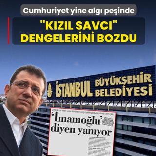 Cumhuriyet yine alg peinde... Kzl savc dengelerini bozdu