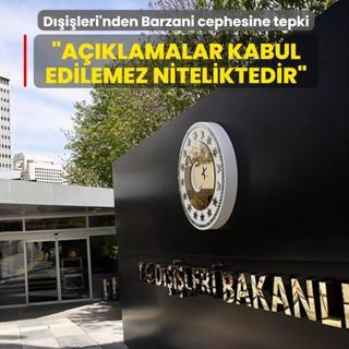 Dileri'nden Barzani cephesine tepki... Aklamalar kabul edilemez niteliktedir