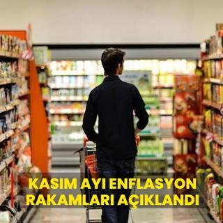 Enflasyon rakamlar belli oldu