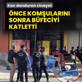 Kan donduran cinayet! nce komularn sonra bfeciyi katletti