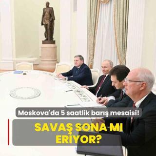 Moskova'da 5 saatlik bar mesaisi! Sava sona m eriyor?