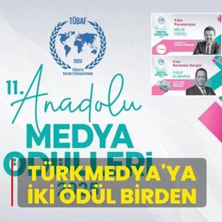 11. Anadolu Medya dlleri... TrkMedya'ya iki dl birden