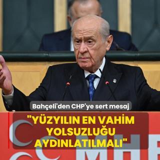 Baheli'den CHP'ye sert mesaj: Yzyln en vahim yolsuzluu aydnlatlmal