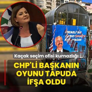 Kaak seim ofisi kurnazl! CHP'li bakann oyunu tapuda ifa oldu