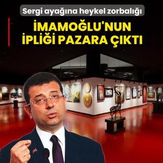 Sergi ayana heykel zorbal! mamolu'nun iplii pazara kt