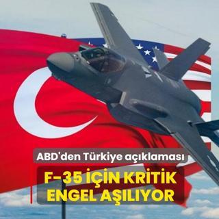 ABD'den Trkiye aklamas! F-35 iin kritik engel alyor