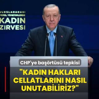 Bakan Erdoan'dan CHP'ye barts tepkisi: Kadn haklar cellatlarn nasl unutabiliriz?