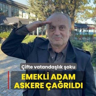 ifte vatandalk oku: Emekli adam askere arld