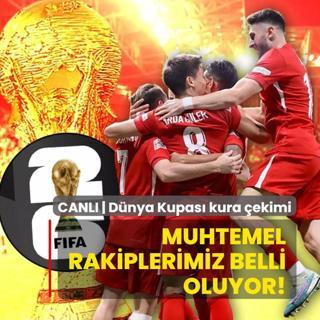 Muhtemel rakiplerimiz belli oluyor! CANLI | Dnya Kupas kura ekimi